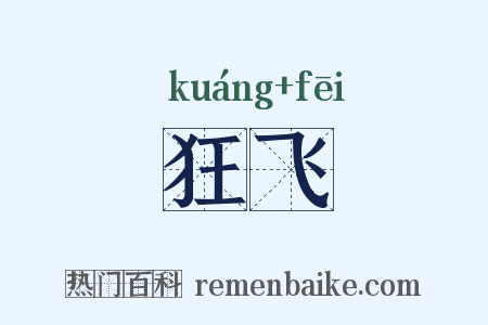 狂飞是什么意思的图片
